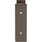 Ekena Millwork Steel Truss Shelf Bracket, Hammered Brown 2"W x 10"D x 7 1/4"H BKTM02X10X07TSHBR - alternate 5
